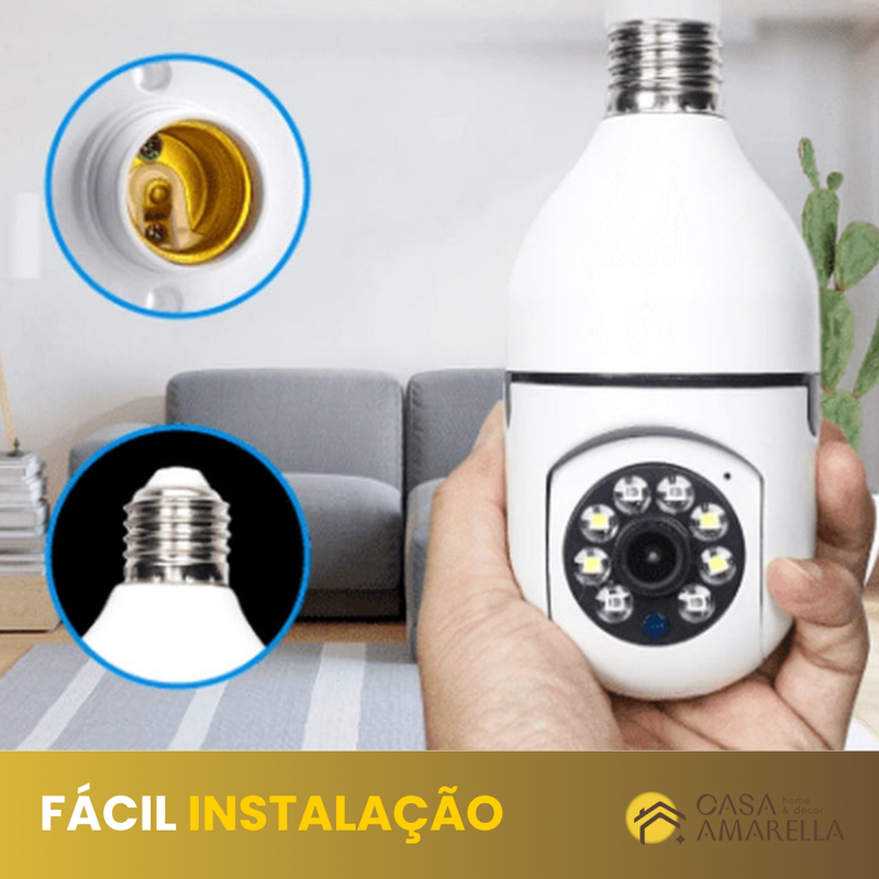 Segurança Completa Para Sua Família: Leve 2 Câmeras 360 WiFi e Ganhe Uma Mini Câmera!