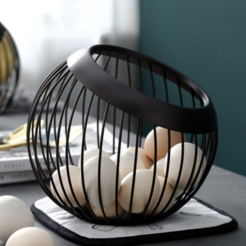 Fruteira de Mesa em Metal Moderna – Linha Eco Iron Design Sustentável